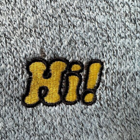 Vintage Ziv & Turbo crew neck sweater with cute bear couple NWOT - Picture 3 of 12